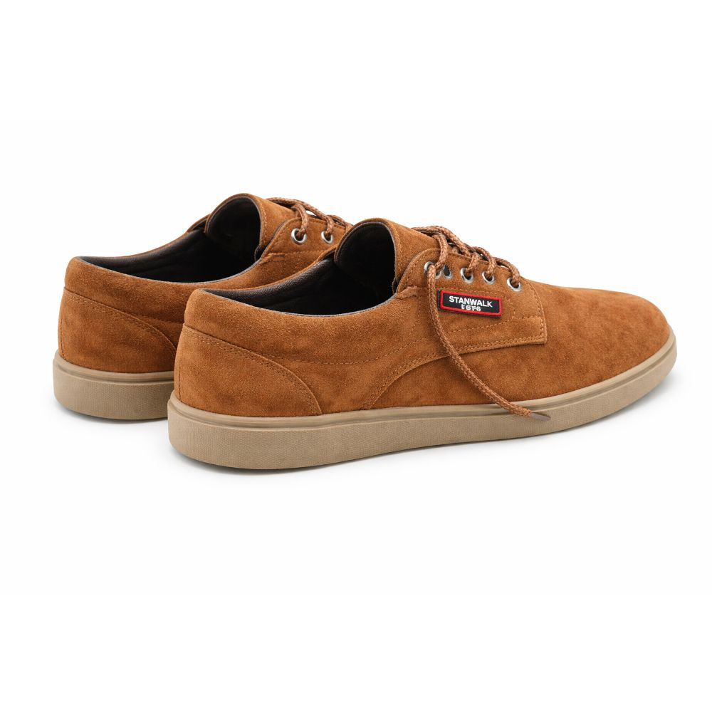 Mens Two Tone Lace Up Derby Shoes